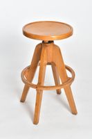 Bugholz Hocker höhenverstellbar