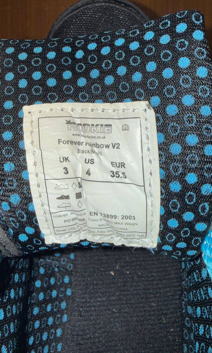 Pattini in linea & Pattini a rotelle: Rollschuhe 35,5 – Usato da Raron venduto da lia_secondhand 3
