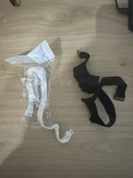 Bretelle reggiseno bianche e nere - Nuove!