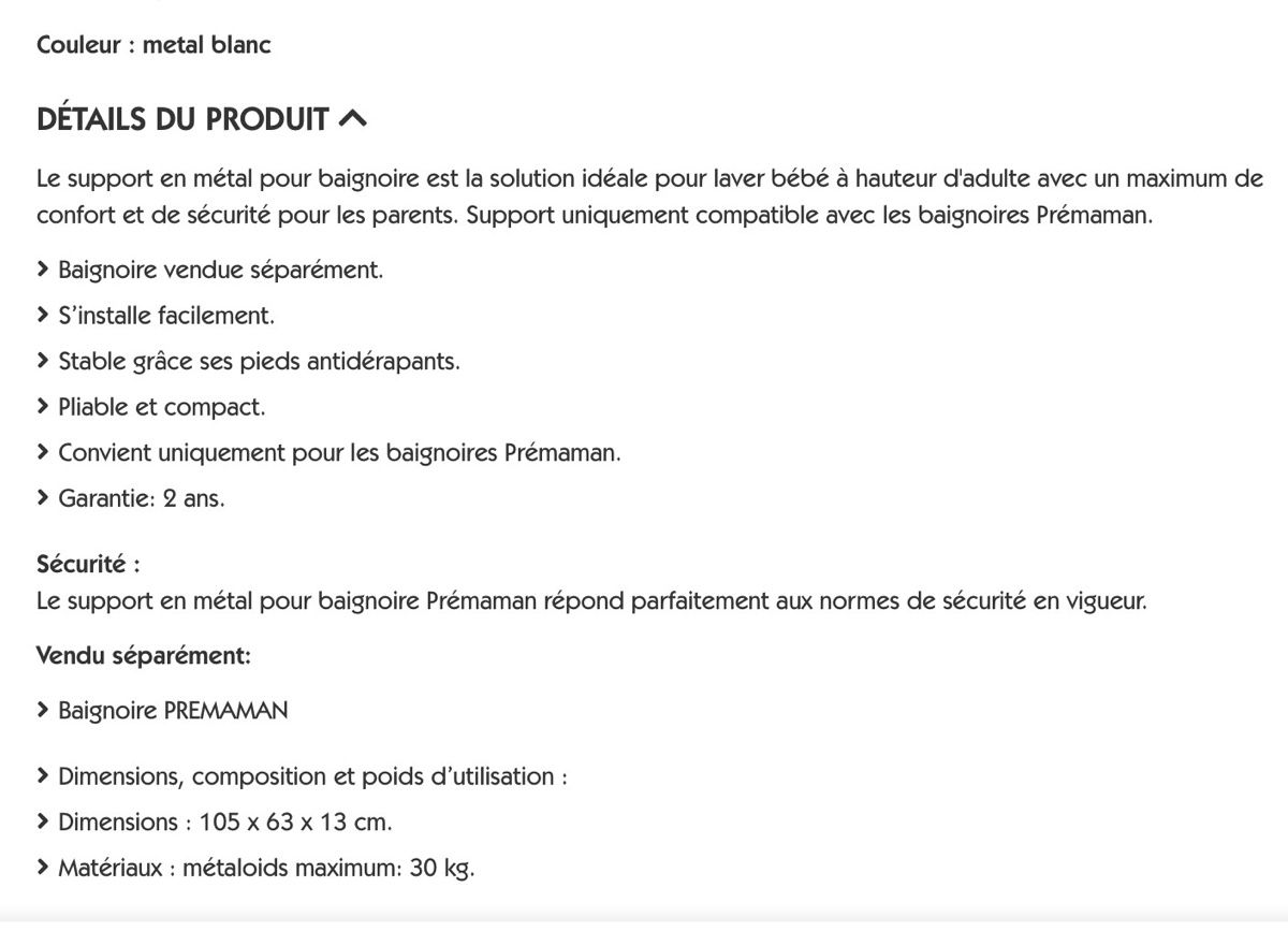 Baignoires: Baignoire et support Premaman – D'occasion à Le Landeron par Gianns46 7