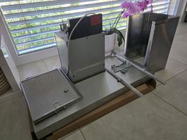 Hotte de cuisine Miele DA 419-4 ED acier inoxydable utilisé