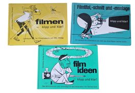 3 Bücher Thema Filmen Ratgeber 1960er