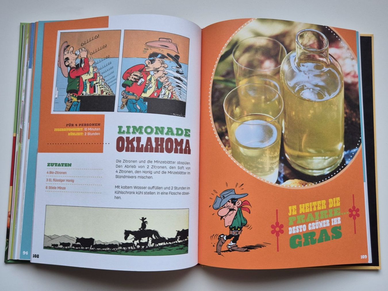 Libri: LUCKY LUKE  🐎    Das Kochbuch – Usato da Niederweningen venduto da Obson 7