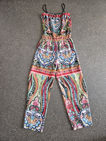 Jumpsuit Damen Grösse 26 Desigual Sommer leicht bunt 