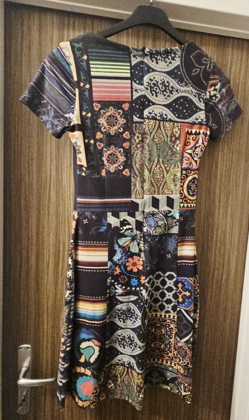 Desigual Vestiti: Desigual Kleid, Gr. S, Patchwork-Design, Top Zustand! – Usato da Horgen venduto da ste_sy7h 5
