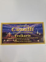 Circustraum Conelli Freikarte gültig bis Dezember 2026