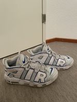 Nike Air More Uptempo blau,weiss Grösse 44 gebraucht