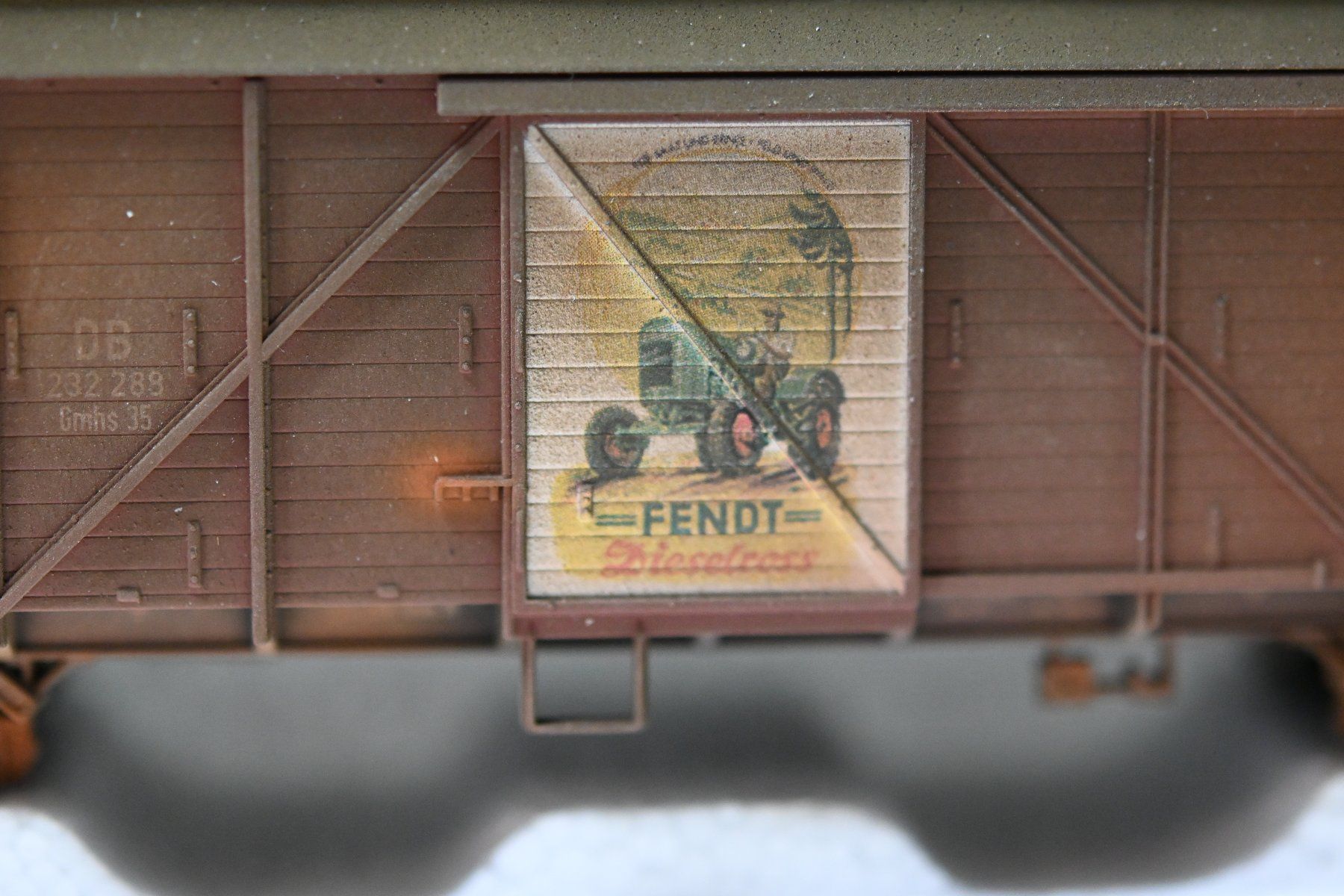 Roco Modelleisenbahnen: DB Gmhs 35 "Fendt" Güterwagen  Roco H0/DC – Gebraucht aus Laupen ZH von  3