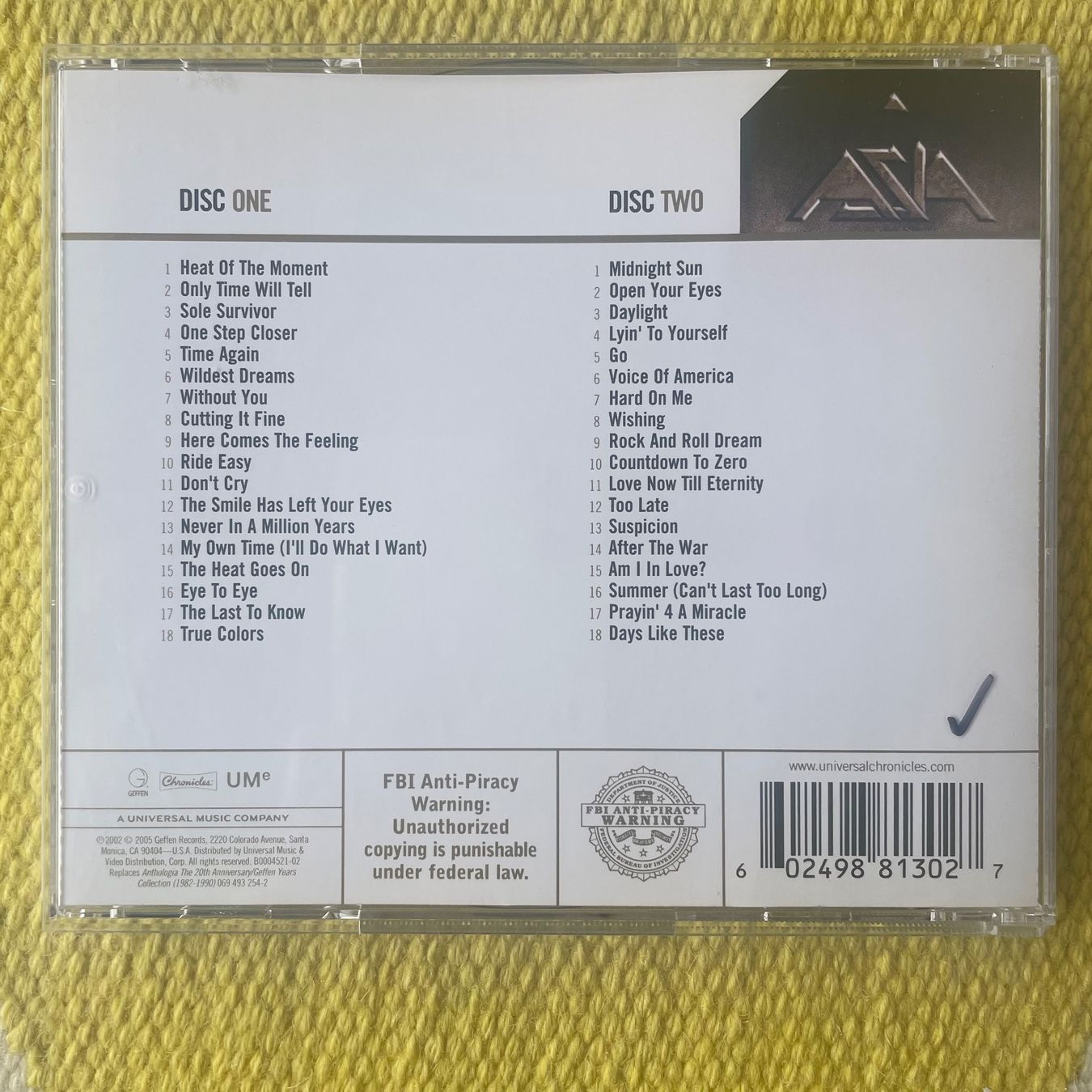 CDs: ASIA-2CD GOLD BEST OF – D'occasion à Rorschacherberg par CD-Roli 1