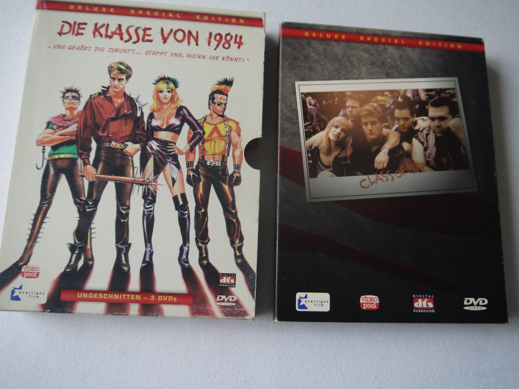 Tous les DVDs: DIE KLASSE VON 1984 - 3 DVD - Ungeschnitten- – D'occasion à Hagendorn par Blaf 4