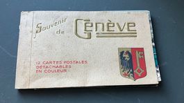 Carte postale Genève Genf Postkard 11 ancienne antik