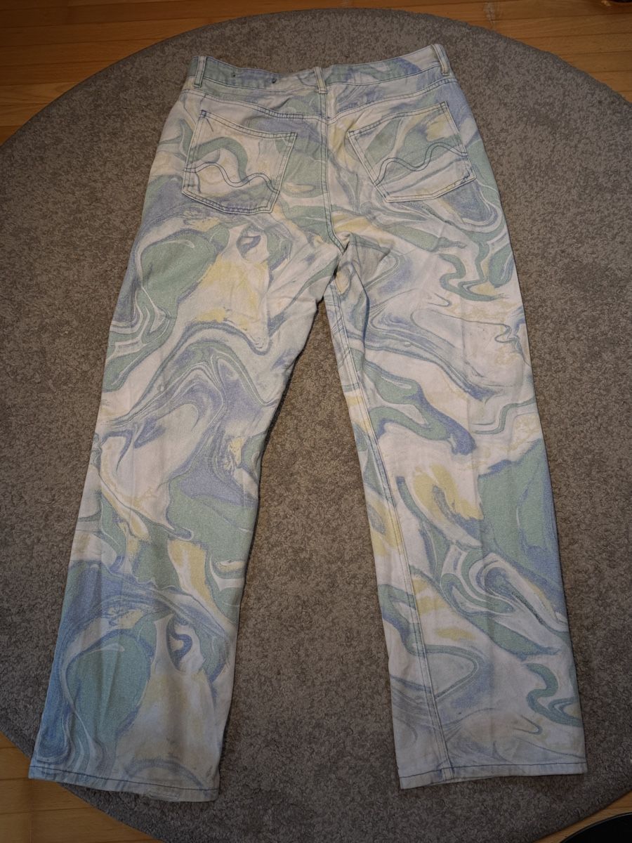 Jeans: Faded Man Jeans,  Marmor Look – Usato da Arlesheim venduto da fin_xkp9 1