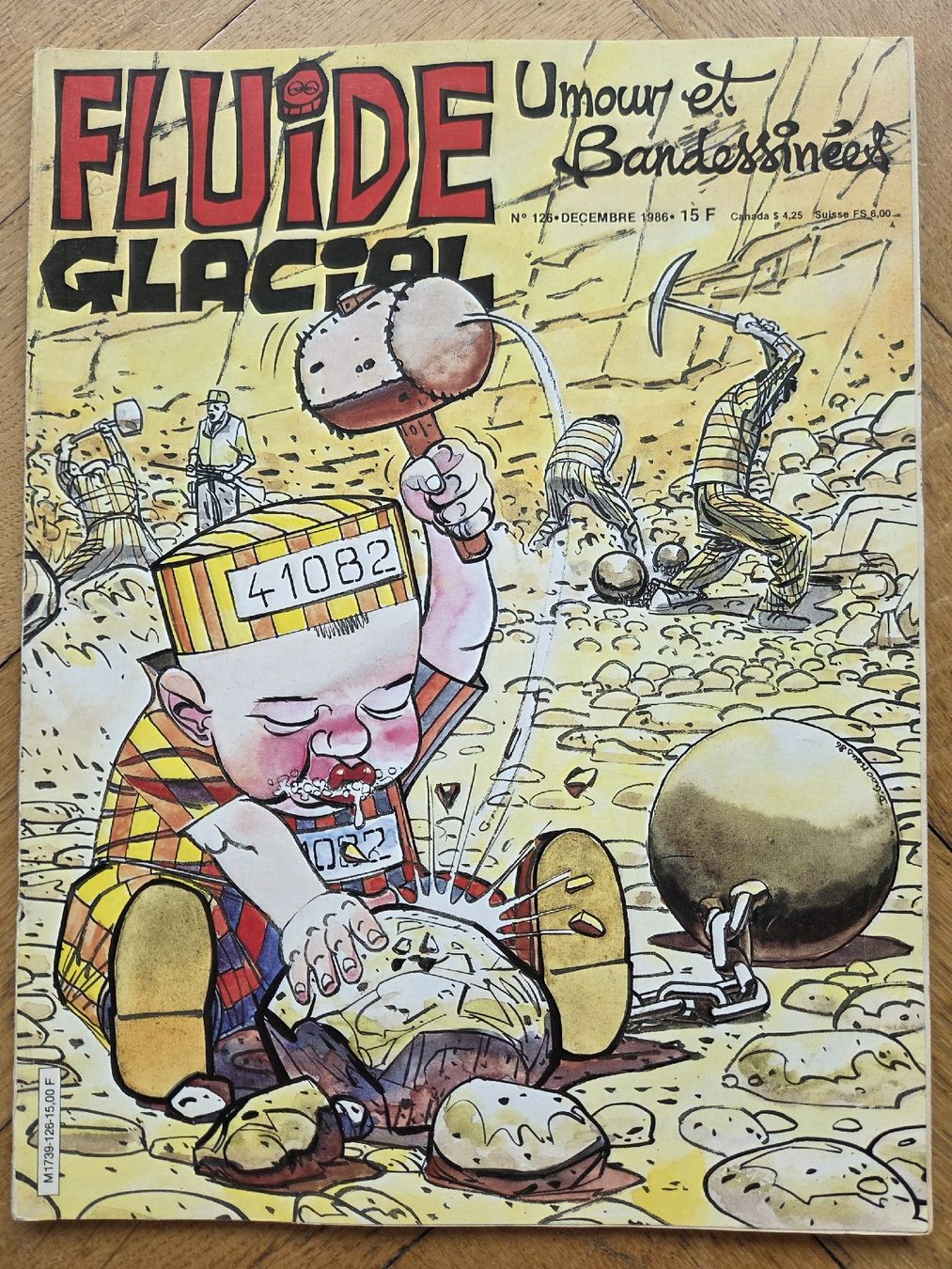 Fumetti: Fluide Glacial N° 126, Décembre 1986  – Usato da Territet venduto da Cenh