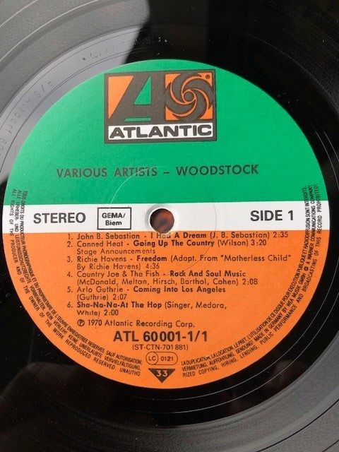 Dischi in vinile: Woodstock – Usato da Aarwangen venduto da Jukebox3 6