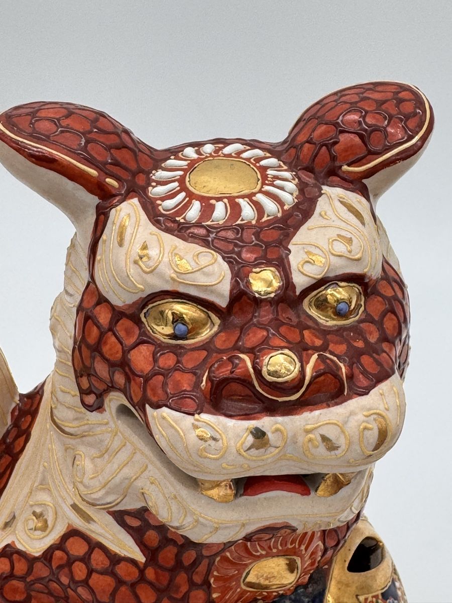 Statuette: Japanische Kutani, Foo Dogs – Usato da Lamboing venduto da Treasurecorner 4