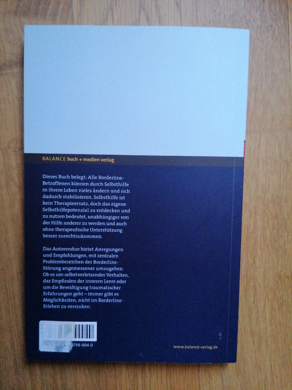 Bücher: Borderline Selbsthilfebuch – Neu (gemäss Beschreibung) aus Bern von Oilygin 1