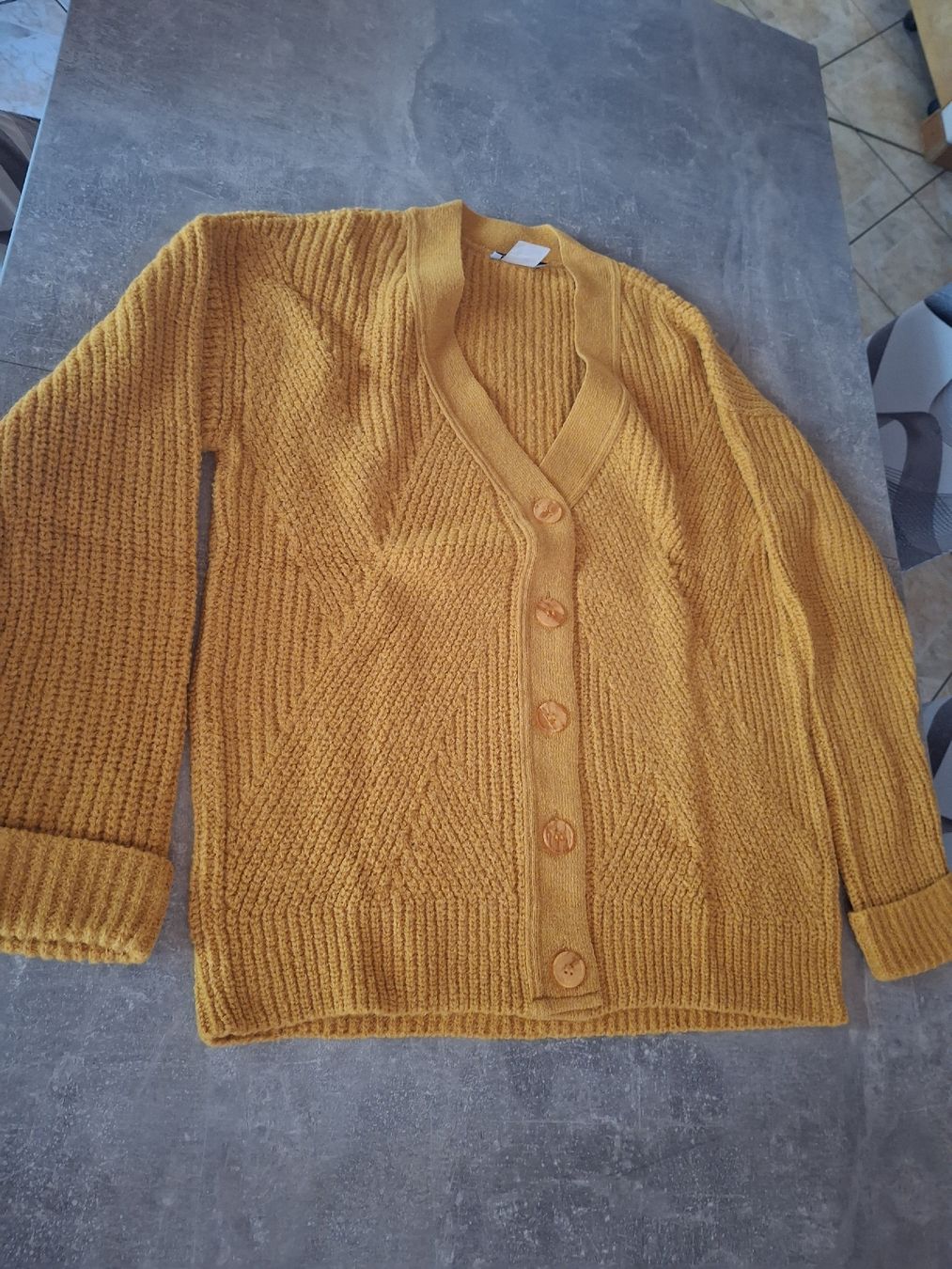 Jacken: Jaquette marque Basically You jaune moutarde taille 42  – Neu und originalverpackt aus Villiers von san_jn5w 2