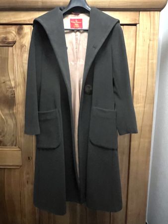 Manteau Vivienne Westwood ,laine vierge  T38  NEU