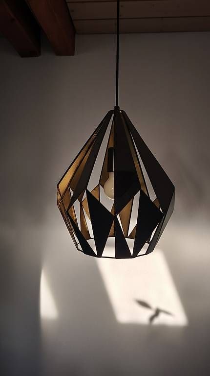 Lampade: Lampe gold/schwarz  – Usato da Solothurn venduto da silencia02