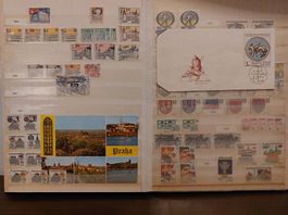 Album de timbres Tchécoslovaquie 