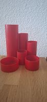 70er Jahre Utensilo Kunststoff rot