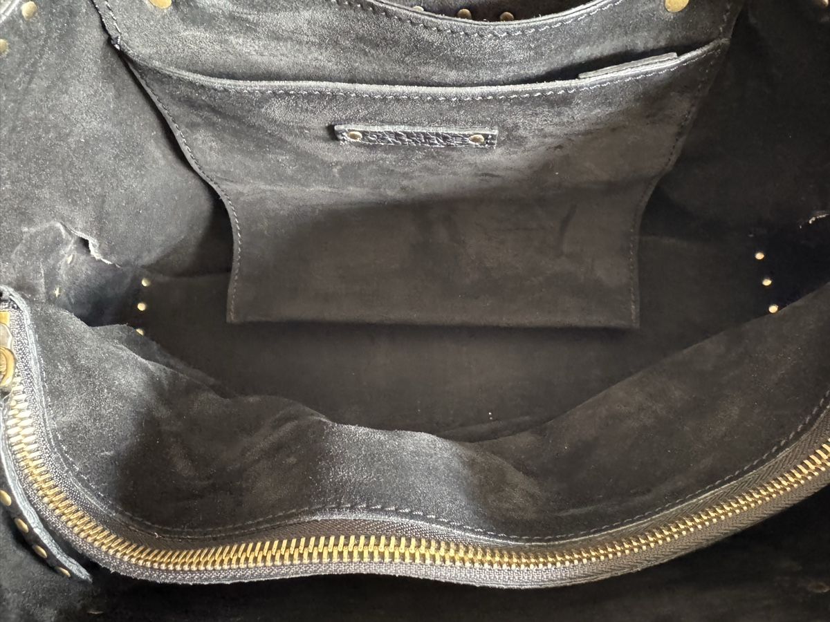 Celine Borse da donna: Celine Boogie Bag, schwarzes Leder & Nieten – Usato da Zollikon venduto da stl_8677 3