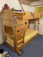HABA Hochbett Kinderbett Spielbett Holz Simsala Kontiki