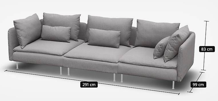 Divani: 3er Sofa IKEA Söderhamn – Usato da Weesen venduto da PluessPit