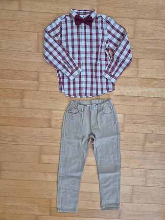 neues festliches Set Grösse 128 von H&M
