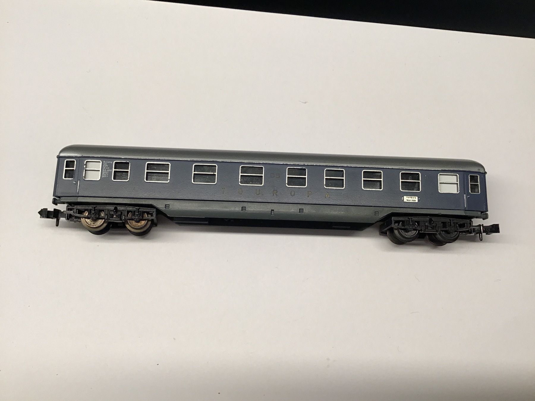 Trix Modellini di ferrovie: MINITRIX N Schnellzugwagen – Usato da Männedorf venduto da Modellbau-wyss 1