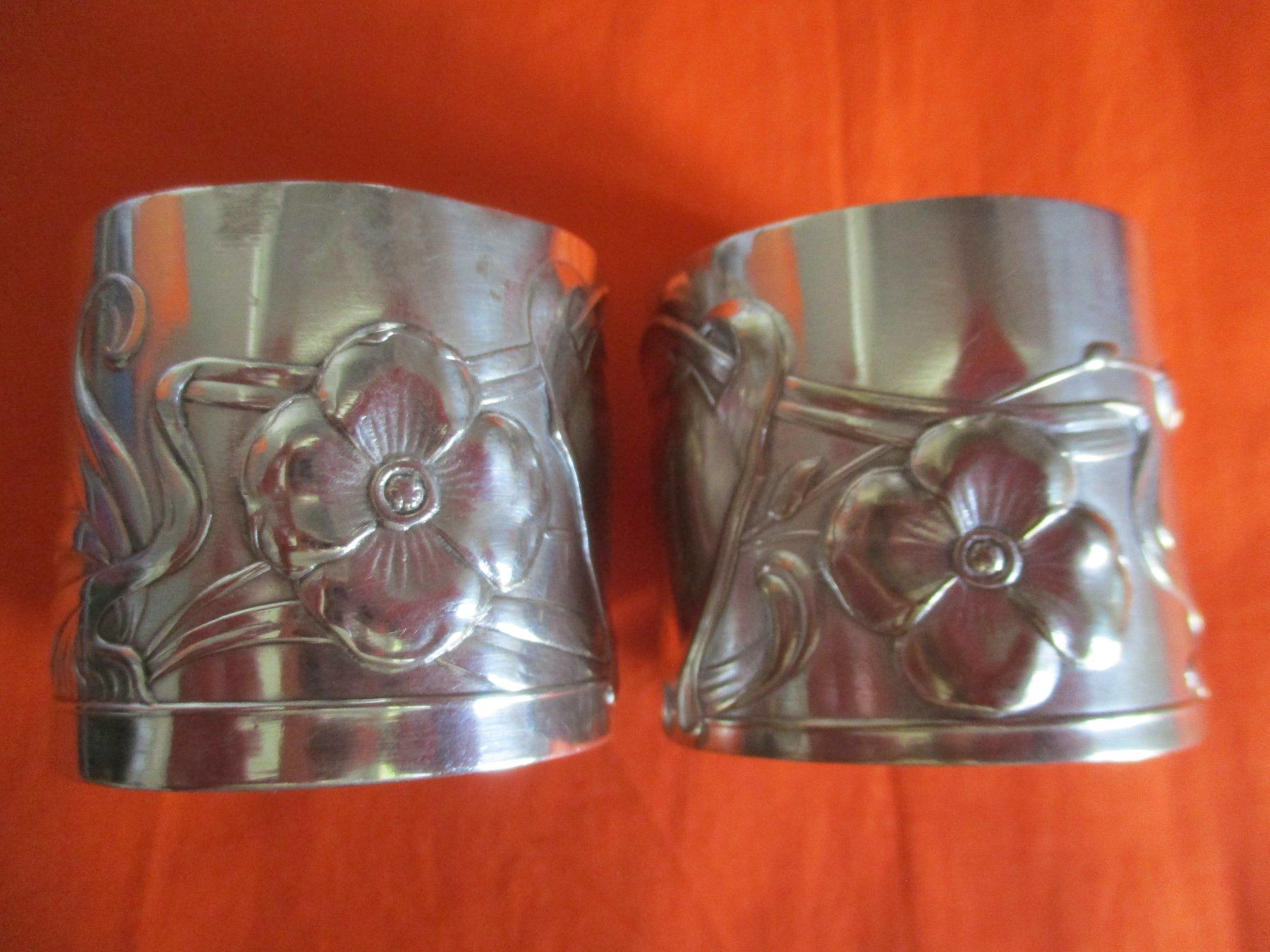 Autres décorations & accessoires: 2 x Jugendstil Serviettenring – D'occasion à Birsfelden par alles-muss-raus 1