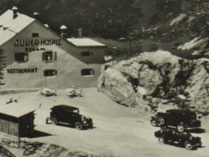 Cartoline postali: Julier , Hospiz , Oldtimer – Nuovo (secondo la descrizione) da Grenchen venduto da Bluemchen1900