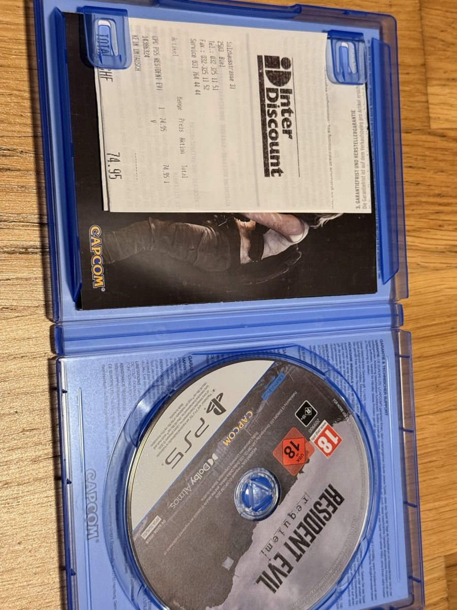 Giochi: RESIDENT EVIL REQUIEM PS5 – Nuovo (secondo la descrizione) da Biel/Bienne venduto da Remi_79 1