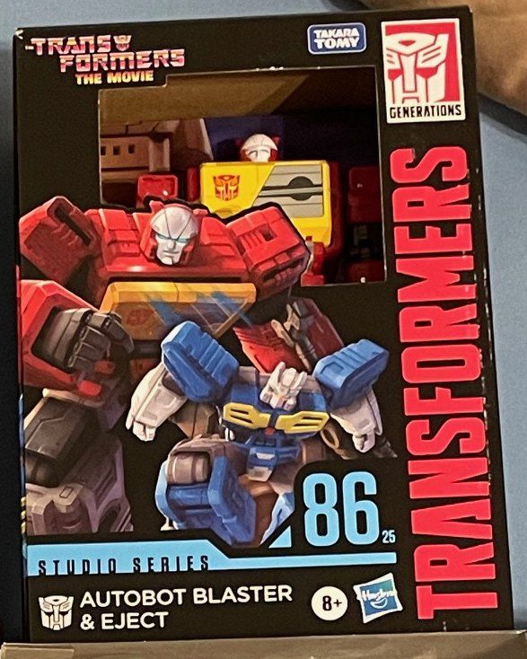 Hasbro Giocattoli: Transformers Studio Series 86 Blaster – Nuovo e nell'imballaggio originale da Corminboeuf venduto da Xorlevrai