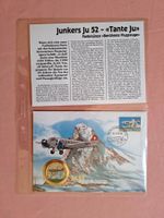 einwandfreier FDC-Münzbrief Junkers Ju 52 vom 31.7.1995