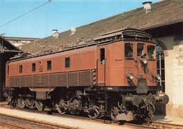 Schnellzuglokomotive SBB Be 4/6 12320 zug