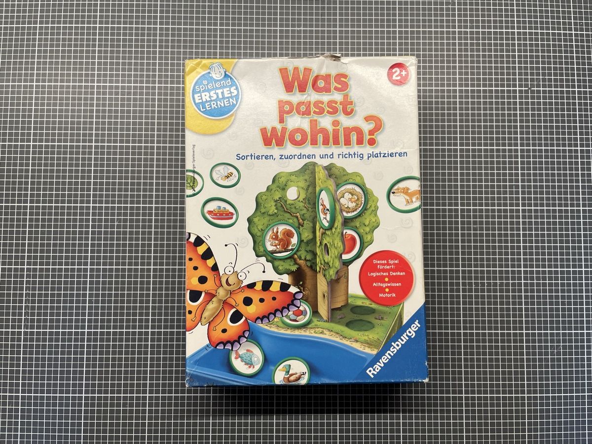 Ravensburger Spiele: Spiel: Was passt wohin – Gebraucht aus Bergdietikon von stefania_88