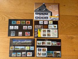 Jahres série - Série annuelle timbres 2017 oblitérés