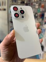Vitre Cache Arrière iPhone 15 Pro - Blanc