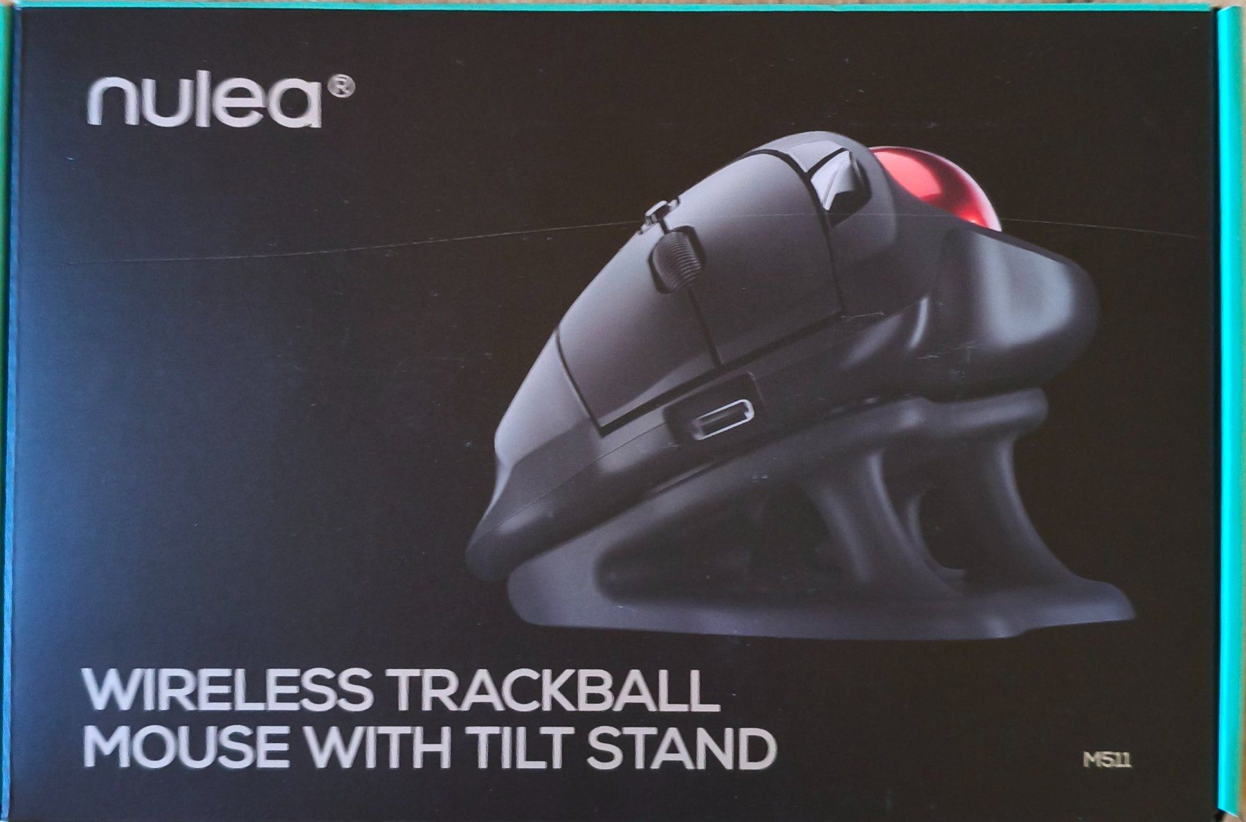 Maus: Nulea Wireless Trackball Maus mit Tilt Stand M511 – Neu (gemäss Beschreibung) aus Hägglingen von BigJim1