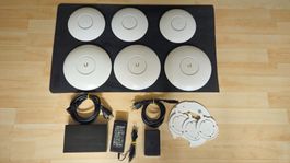Ubiquiti UniFi WLAN Set - 6 Access Points + Switch + Adapter