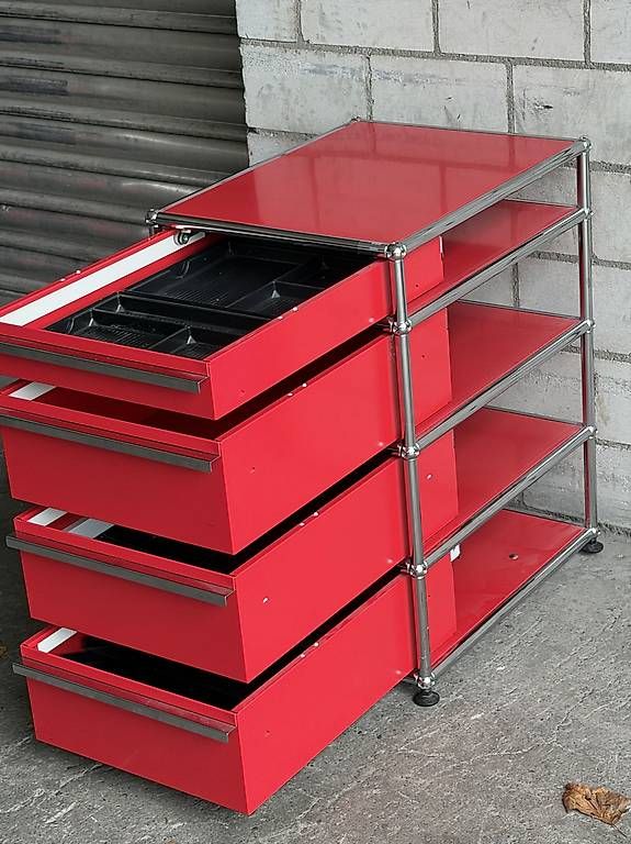 USM Korpus: USM Haller Korpus Rot   Neue Generation – Gebraucht aus Dietikon von Kumar_Occasionen 7