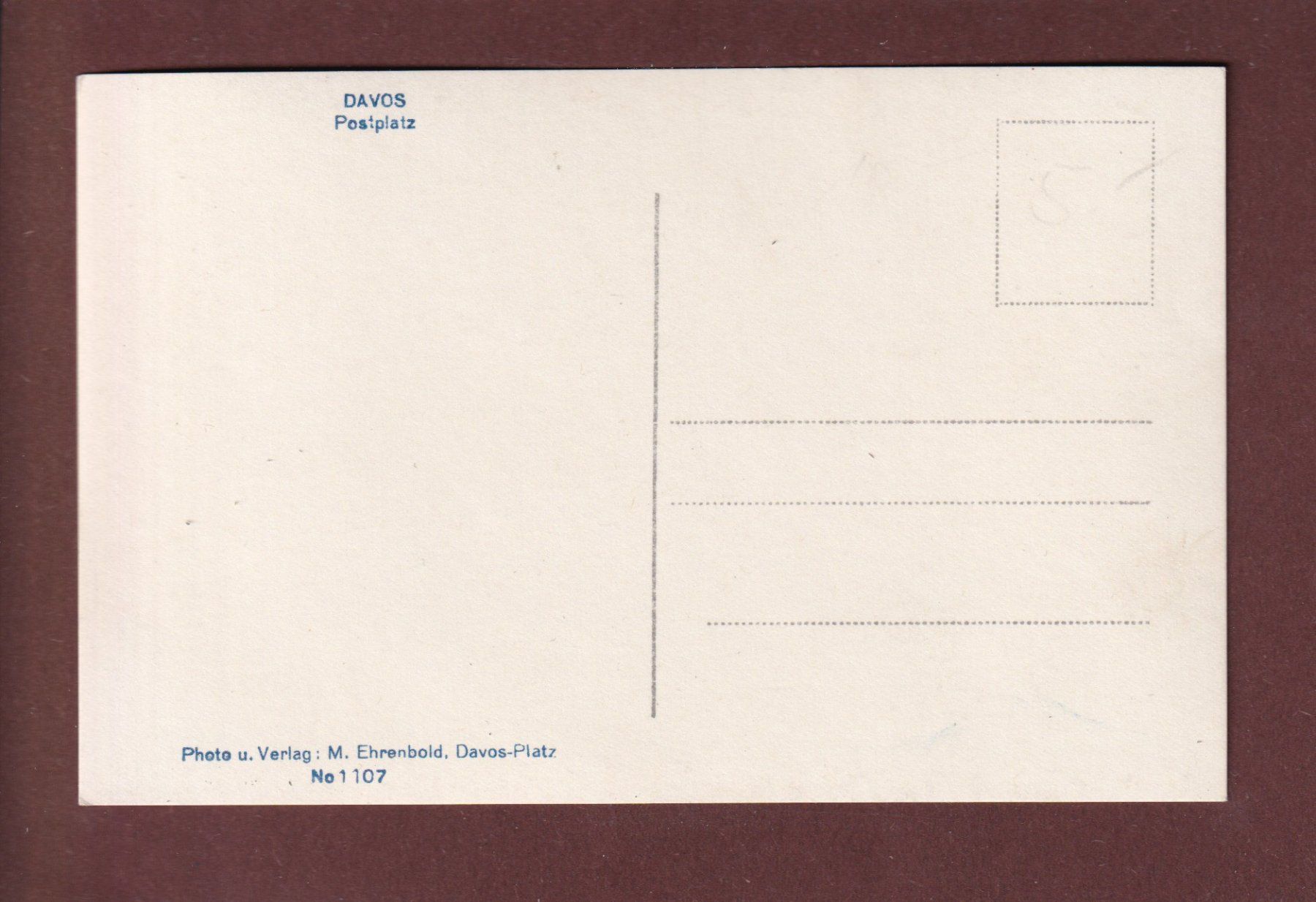 Cartes postales: DAVOS - Postplatz – D'occasion à Pully par nicecards 1