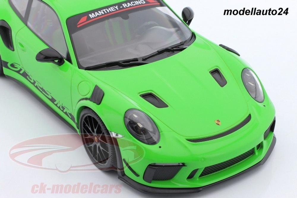 Minichamps 1:18 Porsche 911 (991.2) GT3 RS MR Manthey Racing vert