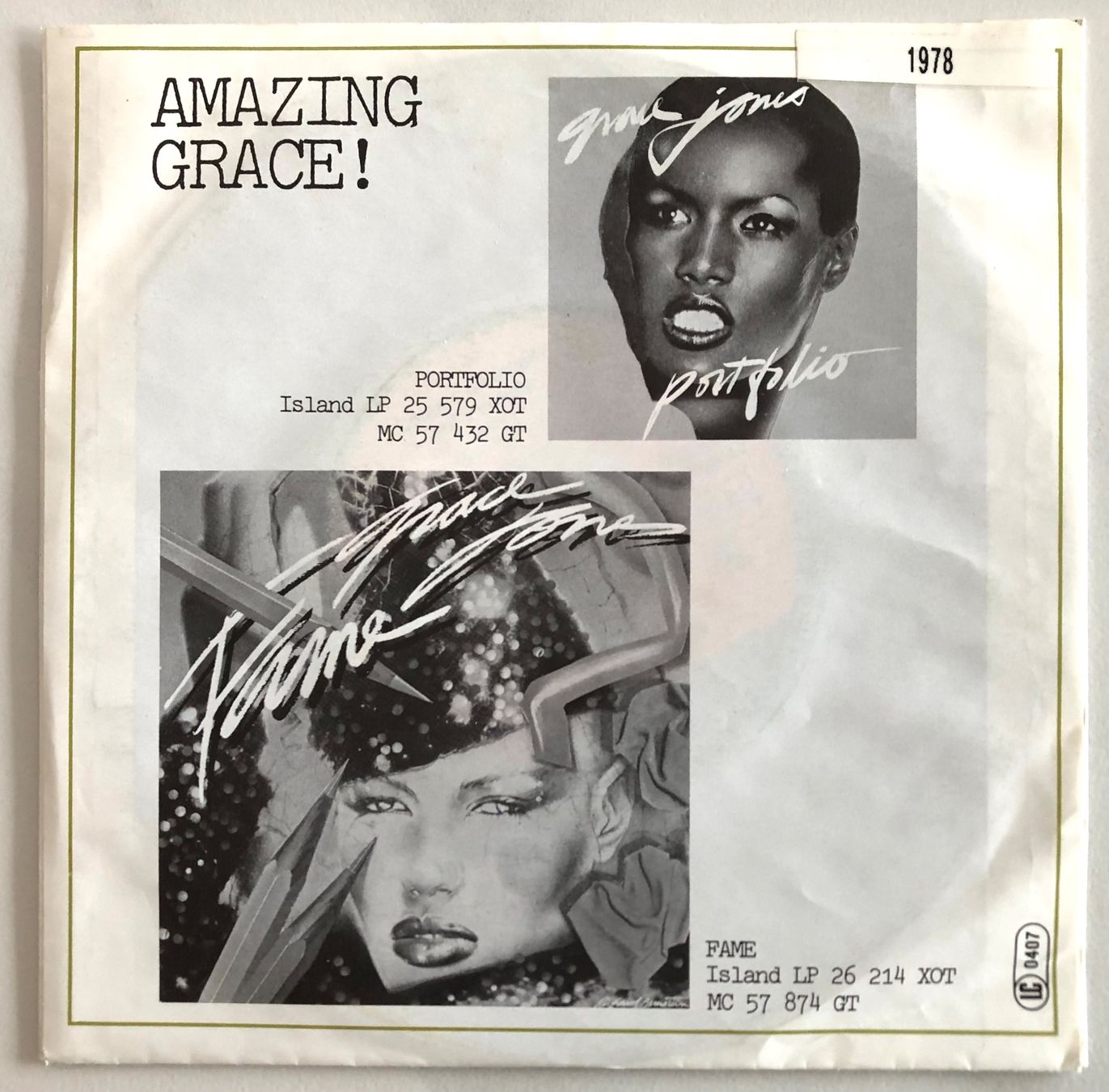 Dischi in vinile: GRACE JONES - DO OR DIE – Usato da Poliez-Pittet venduto da Newtown-Records 1