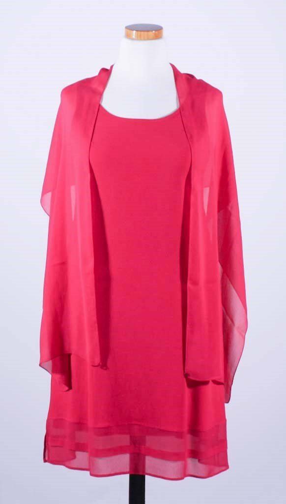 Vestiti: LES COPAINS Kleid mit Schultertuch Gr. 46 – Usato da Belp venduto da caramel-secondhand 5