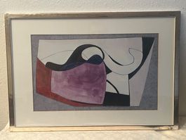 Ben Nicholson 1894-1982 Gerahmte abstrakte Kunst