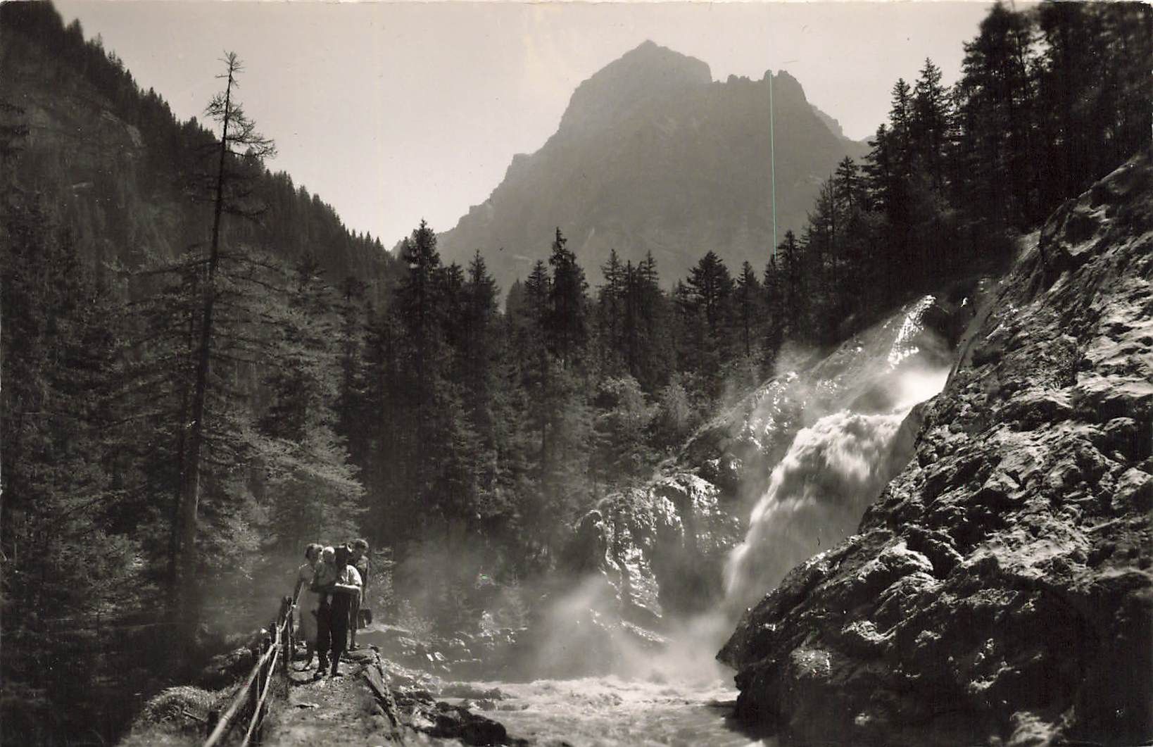 Cartoline postali: Lenk i.S. (BE) Simmenfall – Usato da Biasca venduto da Blenio71