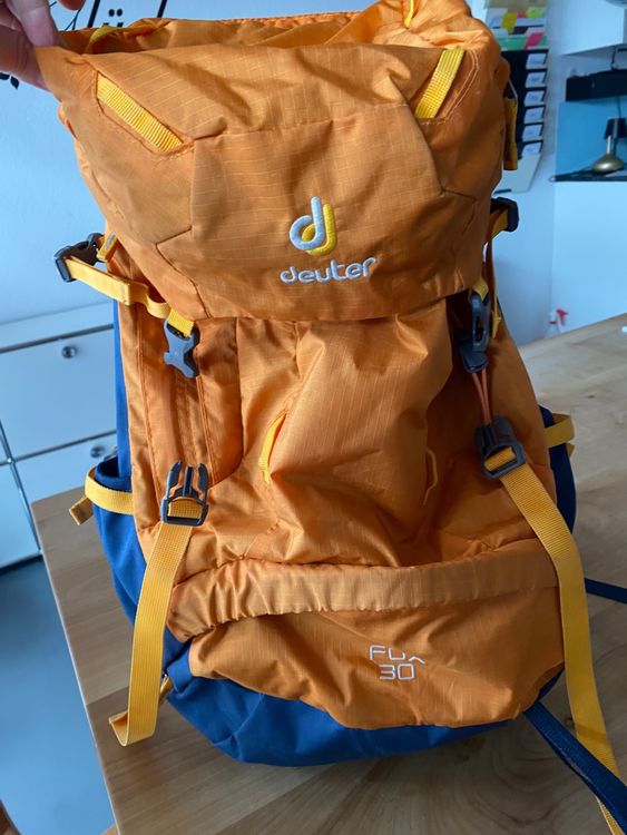 wie neu Rucksack Deuter Fox 30 Liter, Jugendliche dunkelgrün | Kaufen
