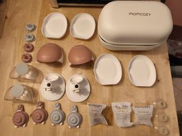 Momcozy M9 Mobile Flow Doppel Milchpumpe Hand free